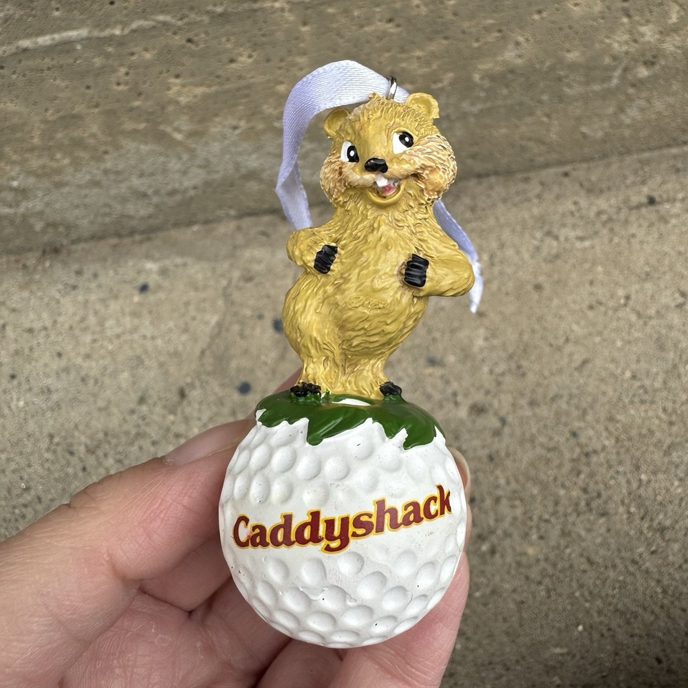 Hallmark‎ Caddyshack Movie Gopher Golf Ball Christmas Tree Ornament
